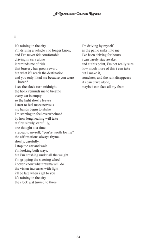 (A.M.O.R.) A Magnificently Ordinary Romance