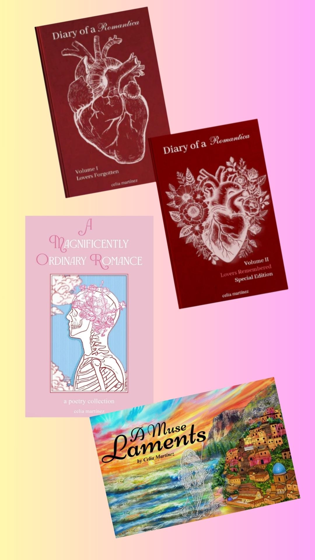 (Pre-Order 11/25/25) The Celia Martinez Poetry Collection (4 Books) - CM4