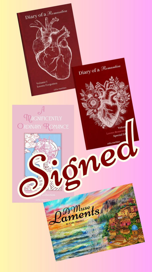 SIGNED - CM4 Celia Martinez Collection (4 Books)