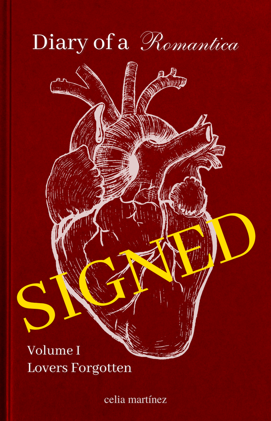 SIGNED - diary of a romantica, vol. I: lovers forgotten 1st Edition